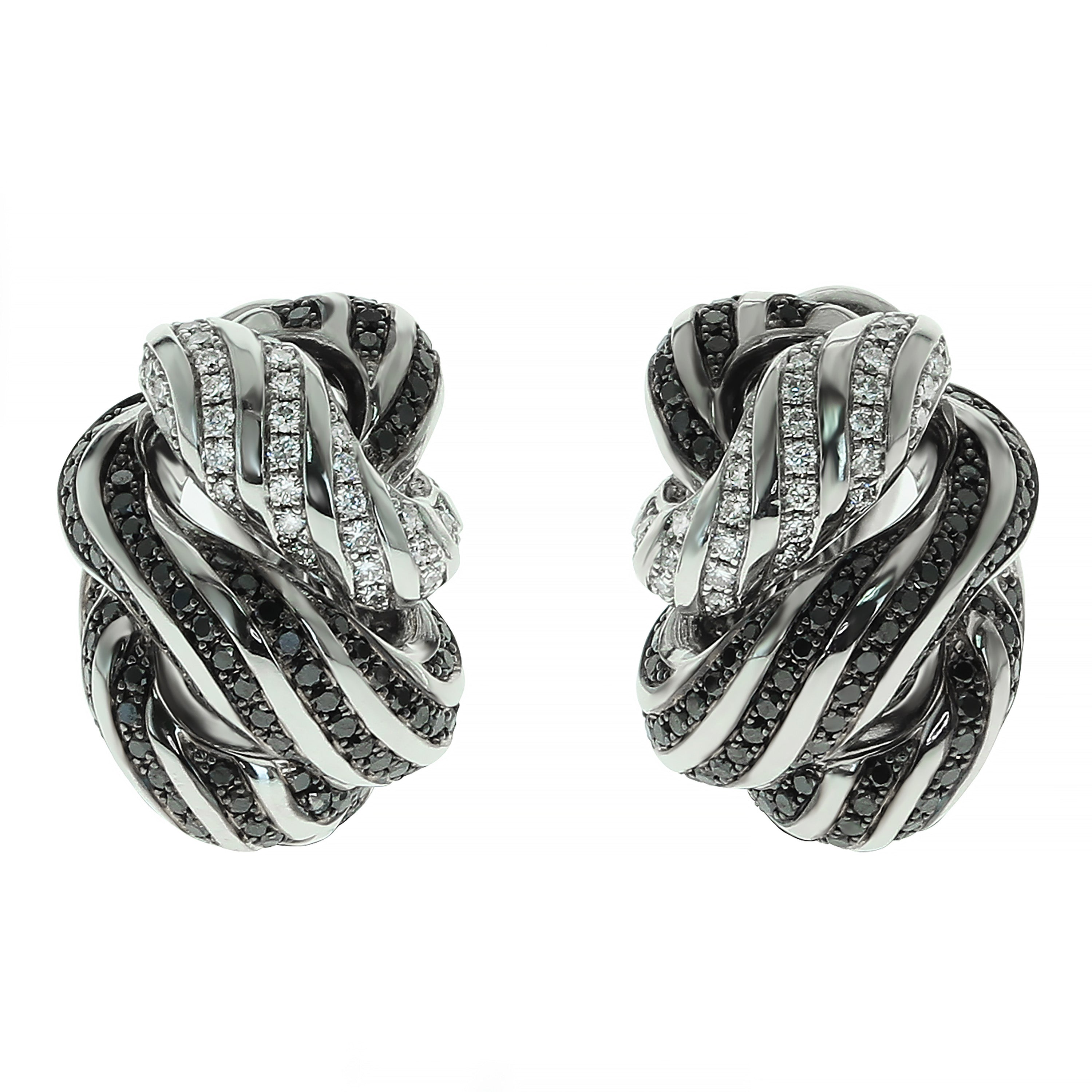 Black Diamonds, Diamonds 18K White Gold Ring, E 0124-0