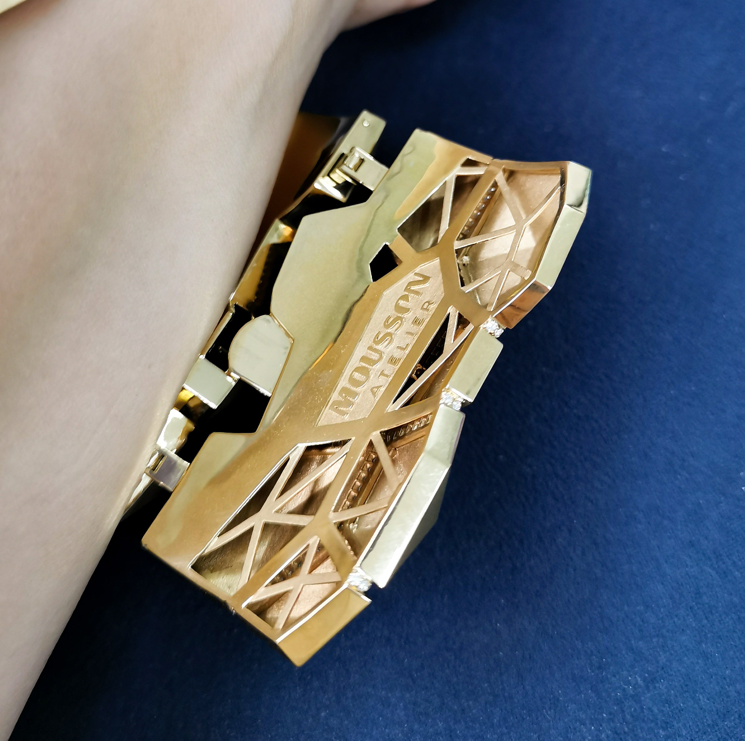 18K Yellow Gold, Diamonds Bracelet, Br 0191-1