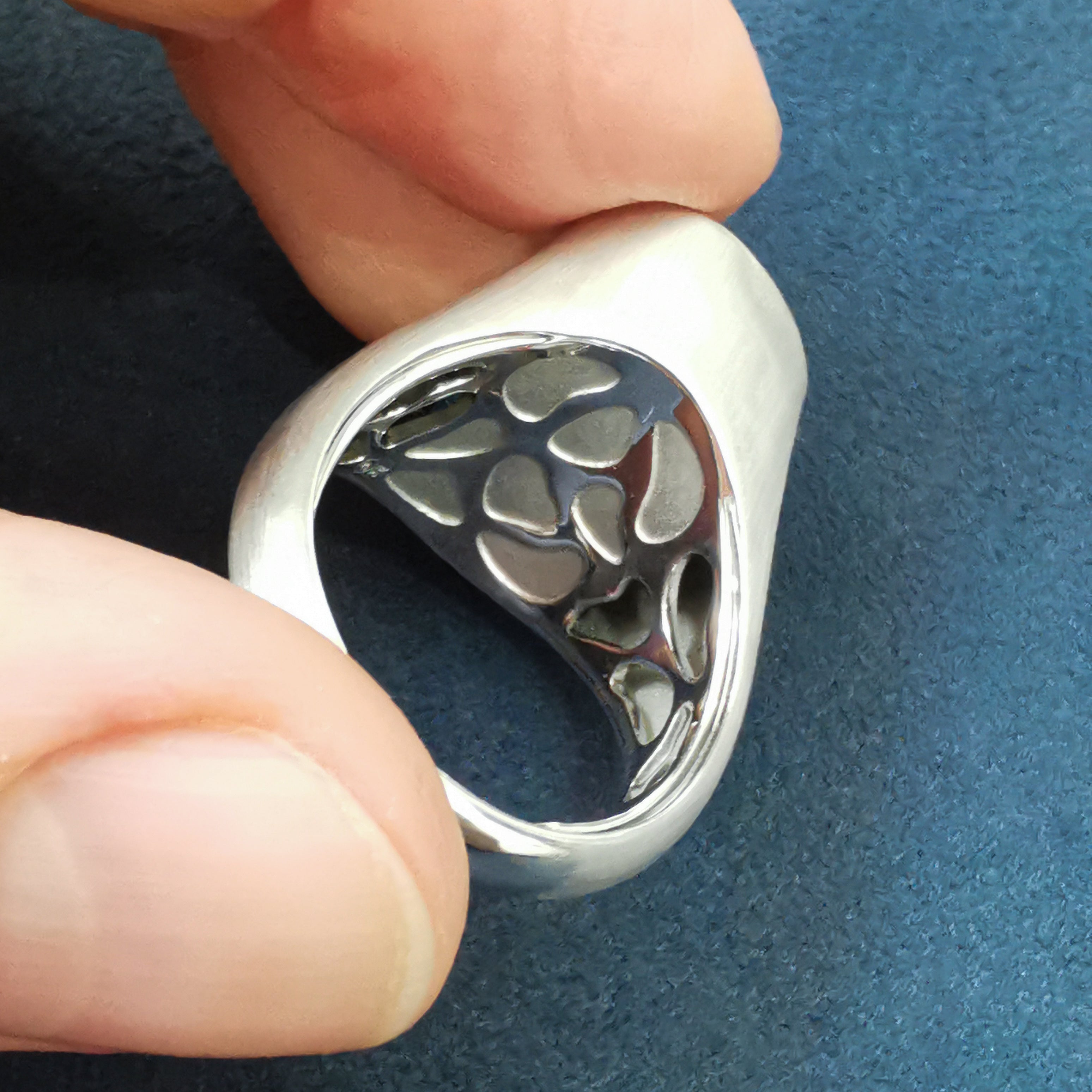 Aquamarine, Diamonds 18K White Gold Ring, R 0030-25/1