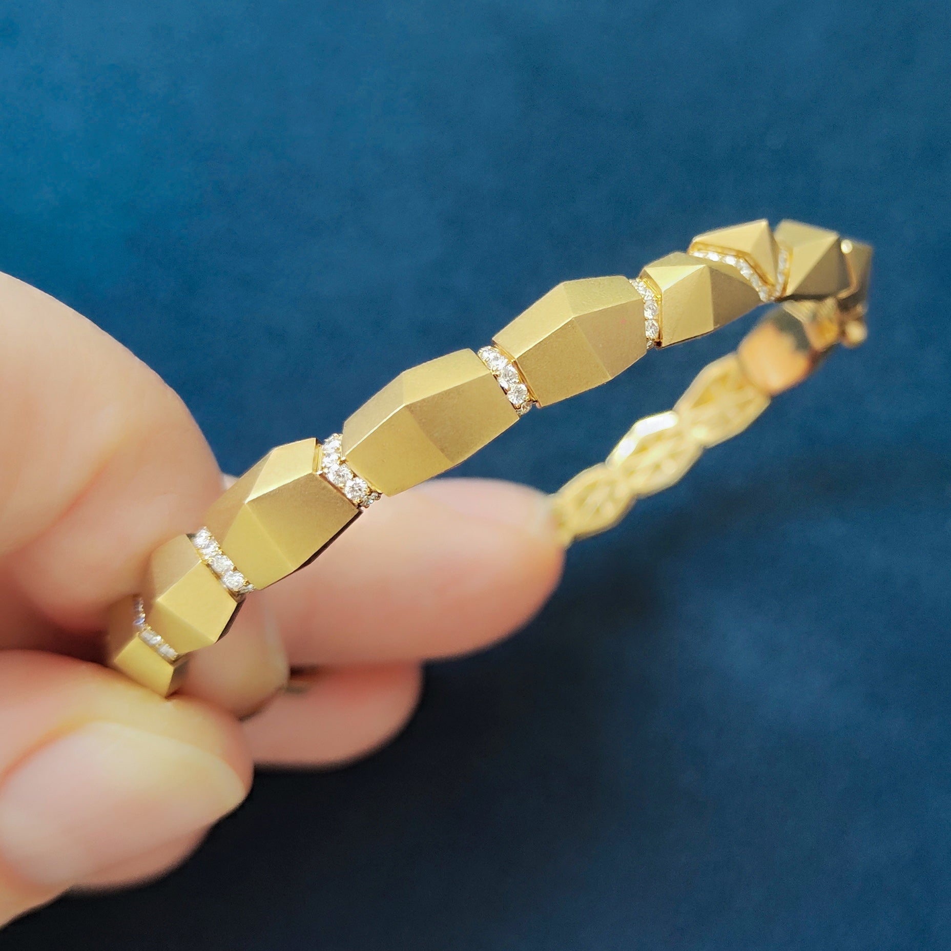 Diamonds 18K Yellow Gold Bracelet, Br 0191-2