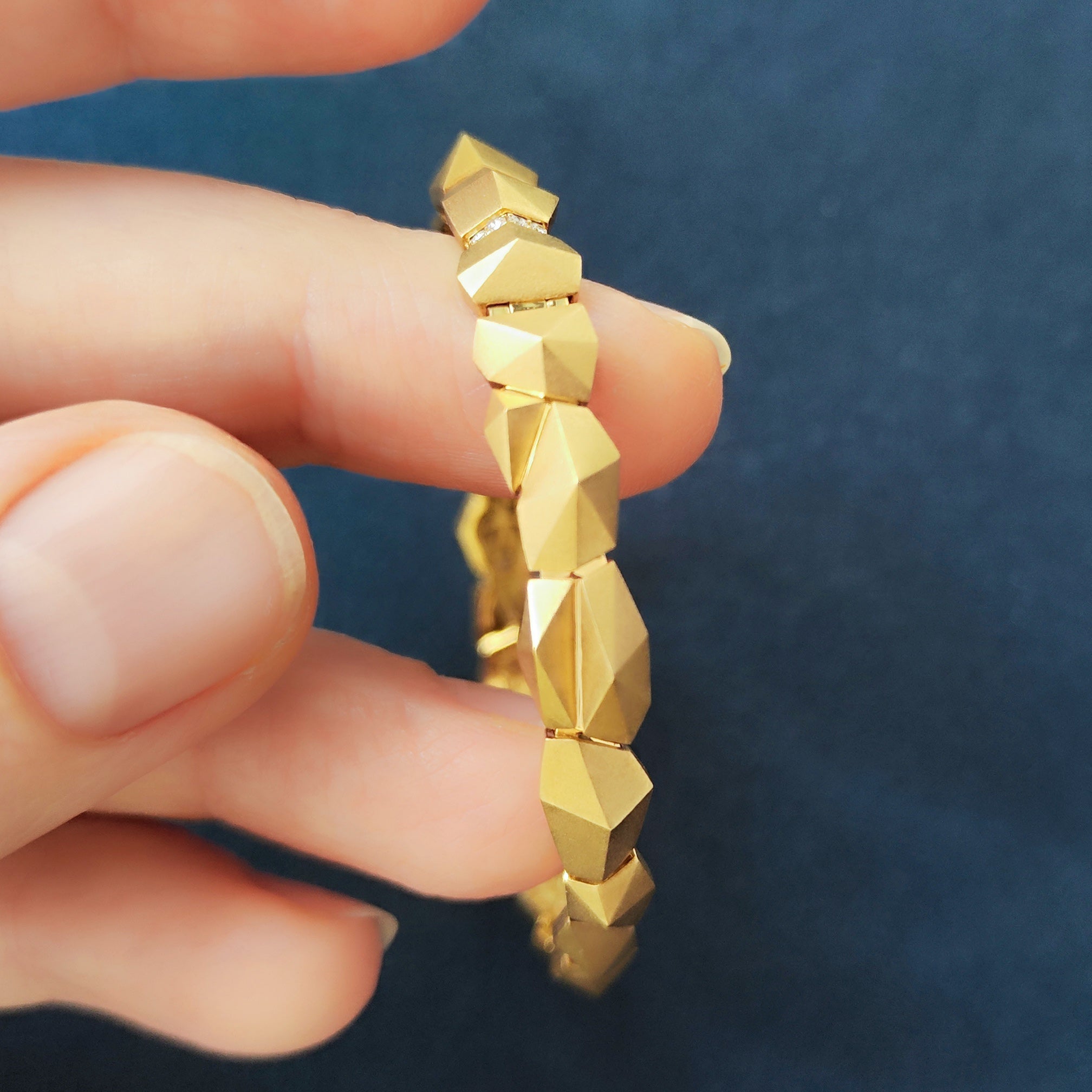 Diamonds 18K Yellow Gold Bracelet, Br 0191-2