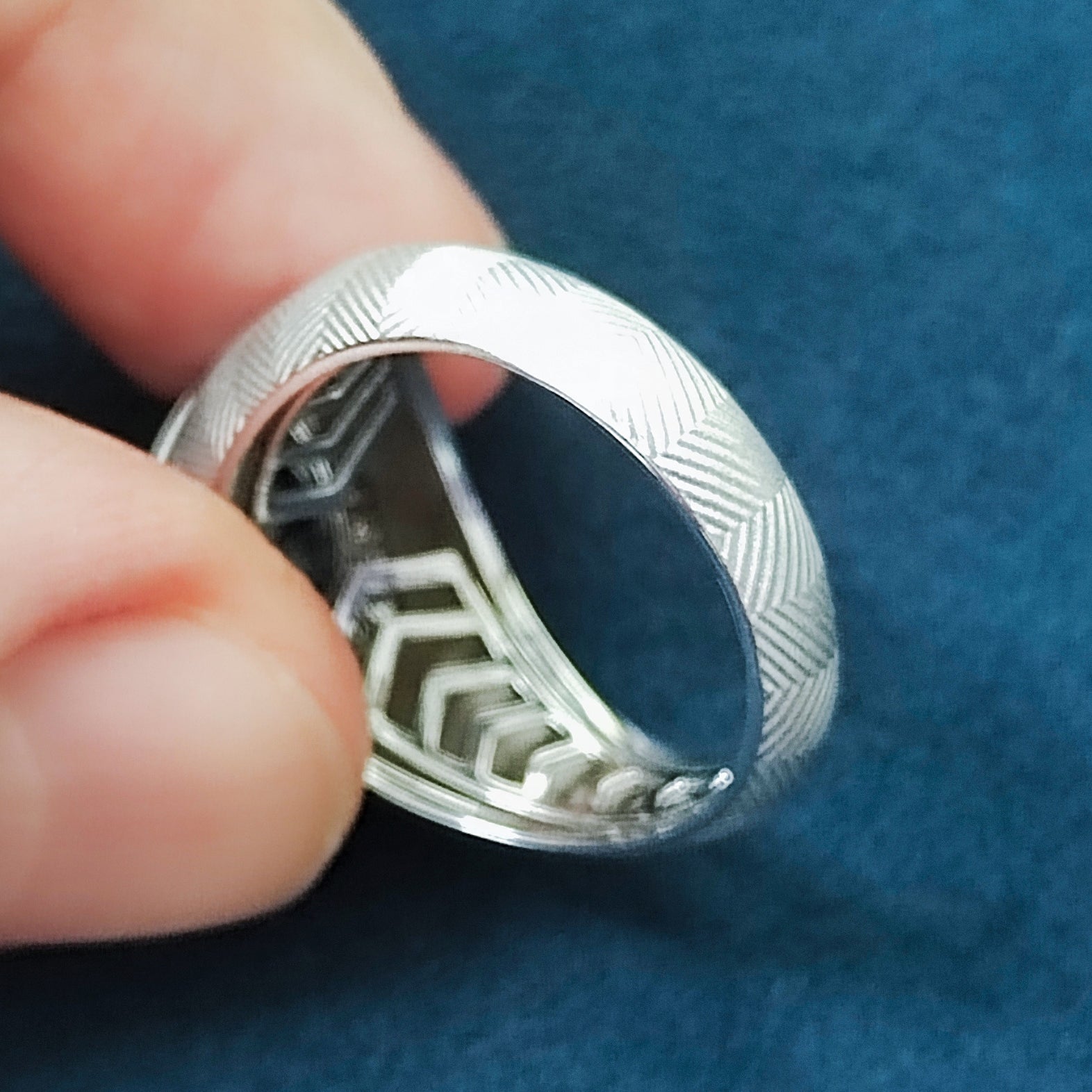 Aquamarine, Diamonds 18K White Gold Ring, R 0086-0