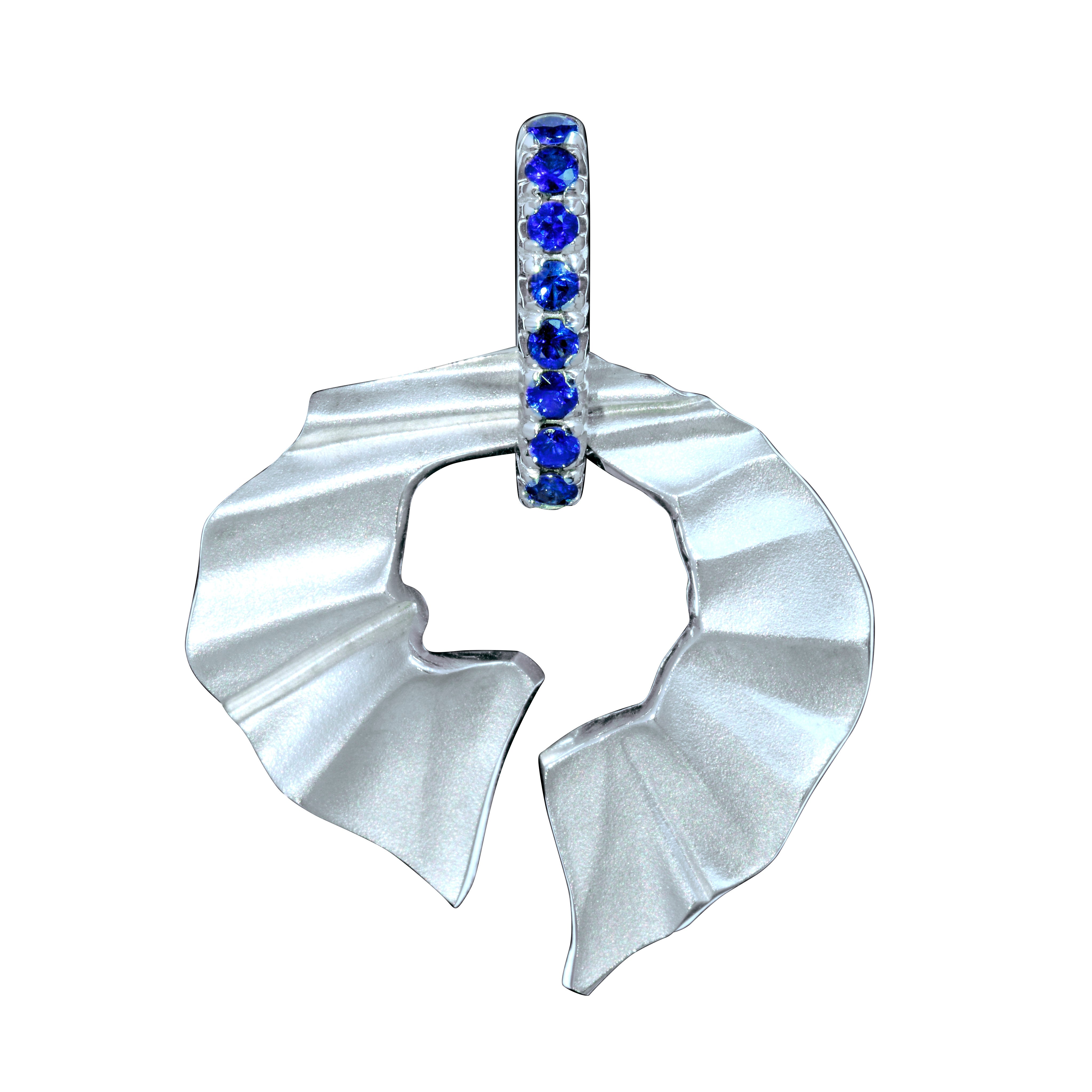 Diamonds 18K White Gold Pendant, P 0002-0