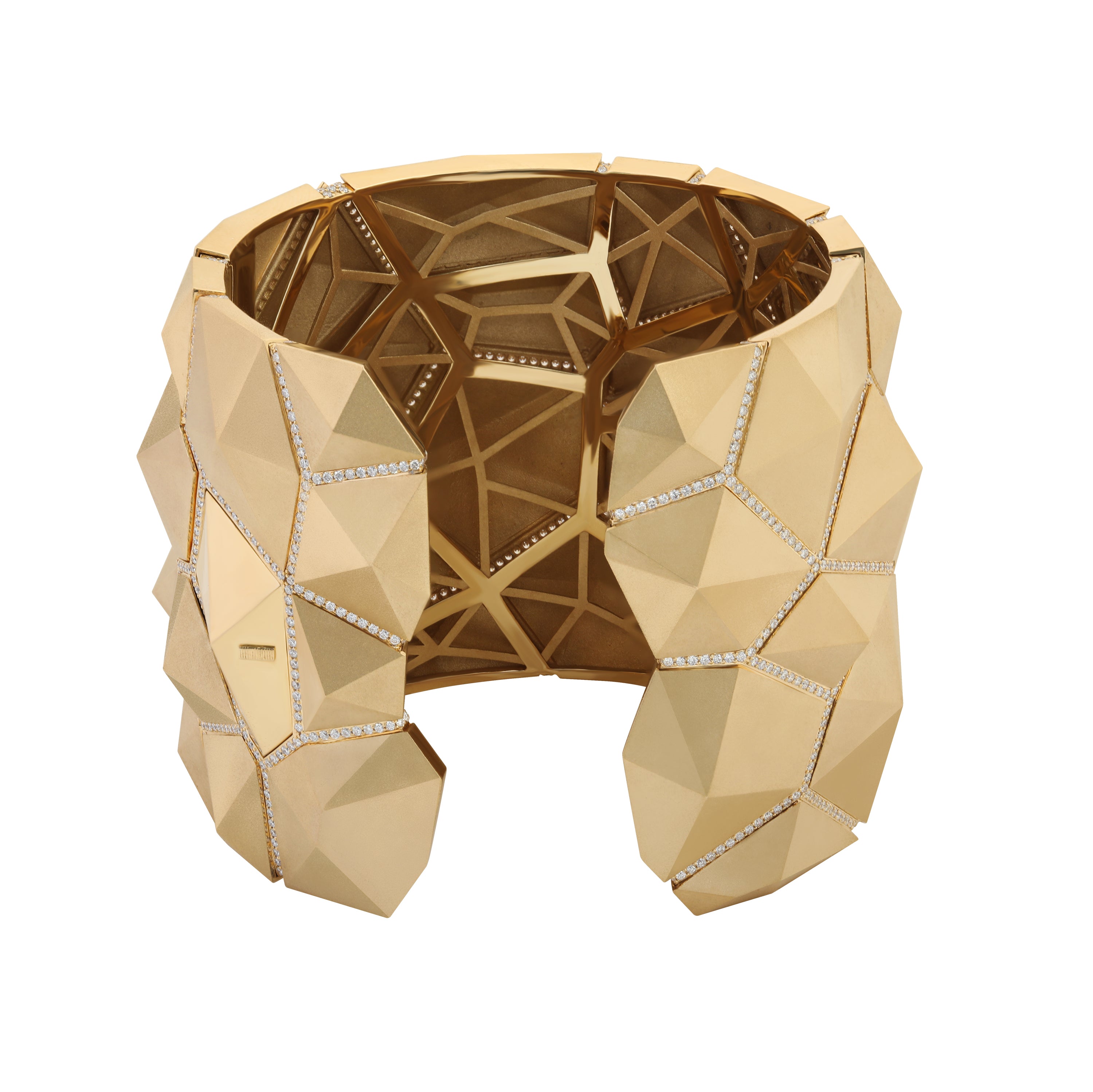 18K Yellow Gold, Diamonds Bracelet, Br 0191-1