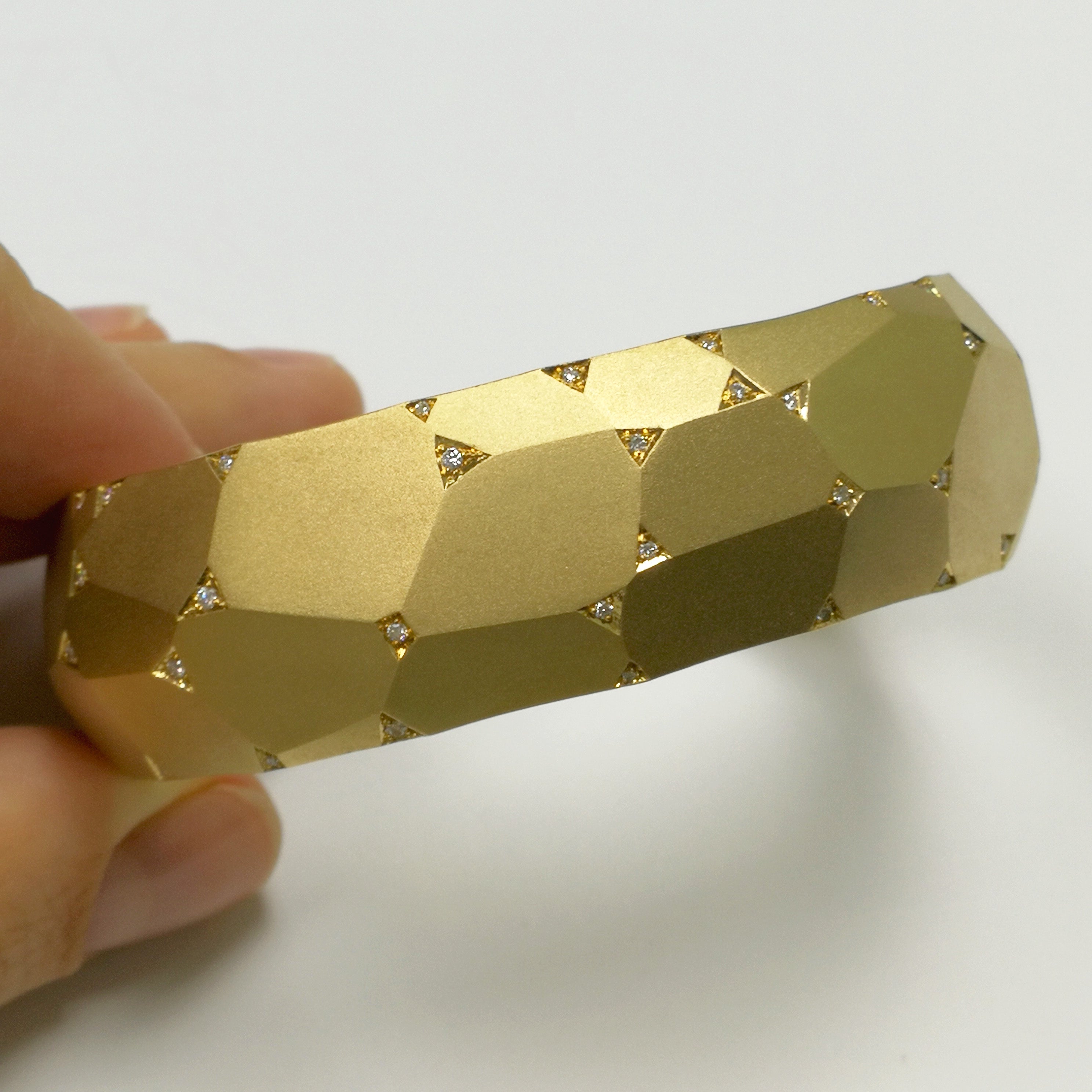 18K Yellow Gold, Diamonds Bracelet, Br 0190-0