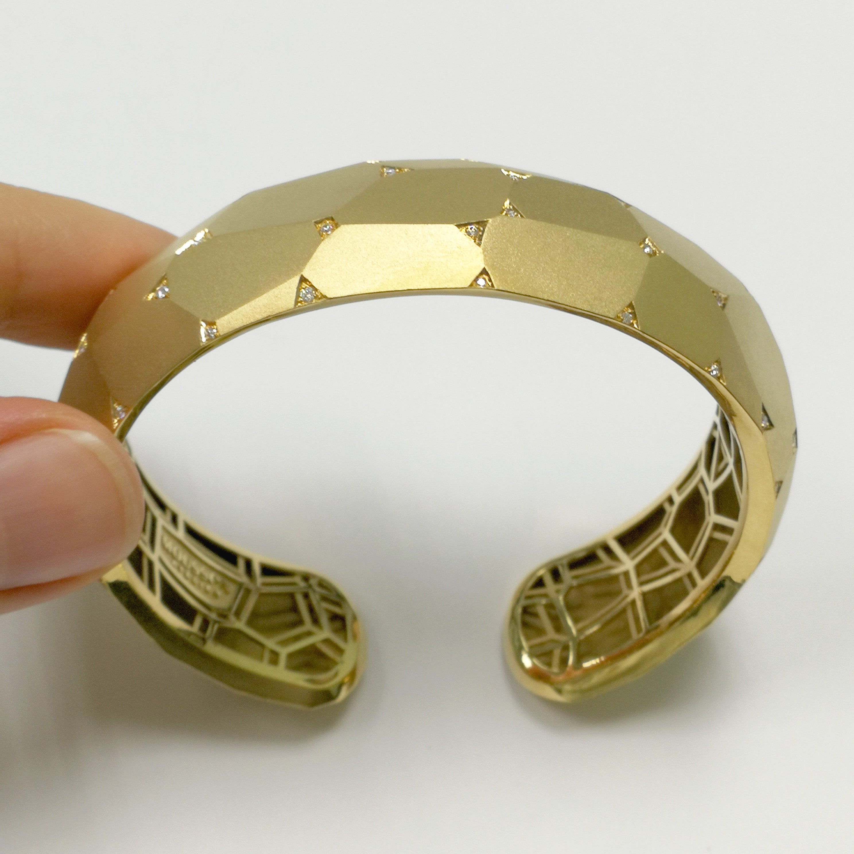 18K Yellow Gold, Diamonds Bracelet, Br 0190-0