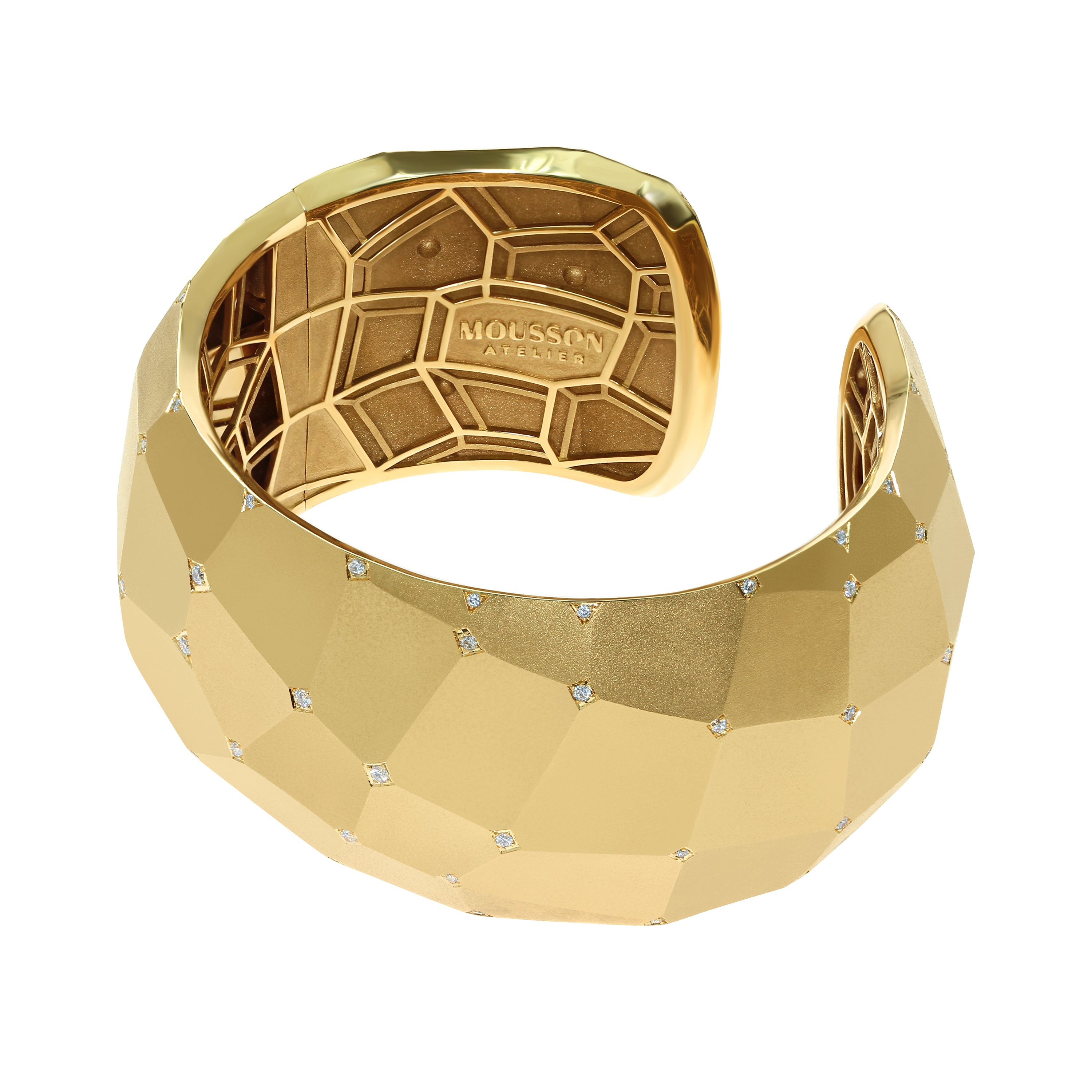 18K Yellow Gold, Diamonds Bracelet, Br 0190-1