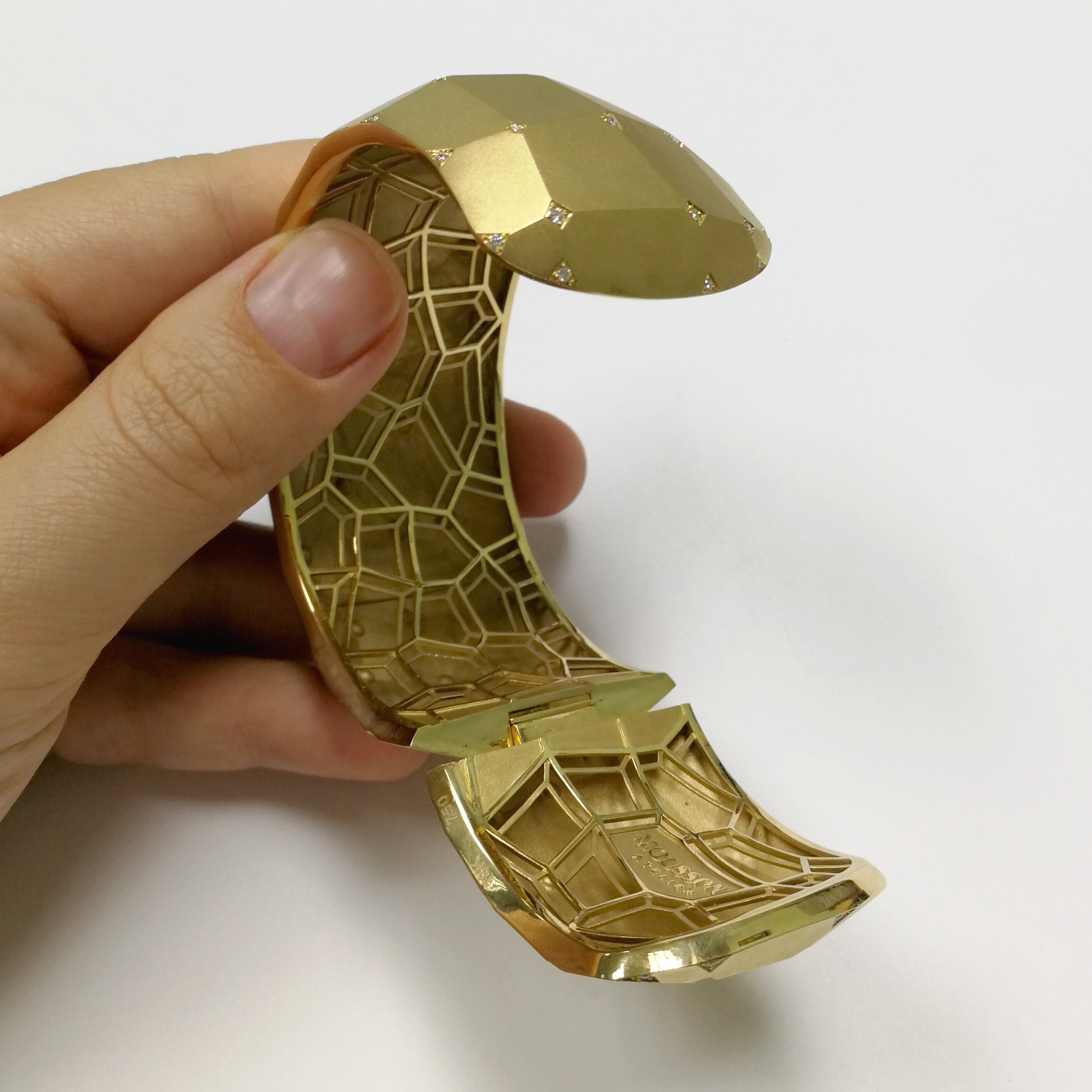 18K Yellow Gold, Diamonds Bracelet, Br 0190-1