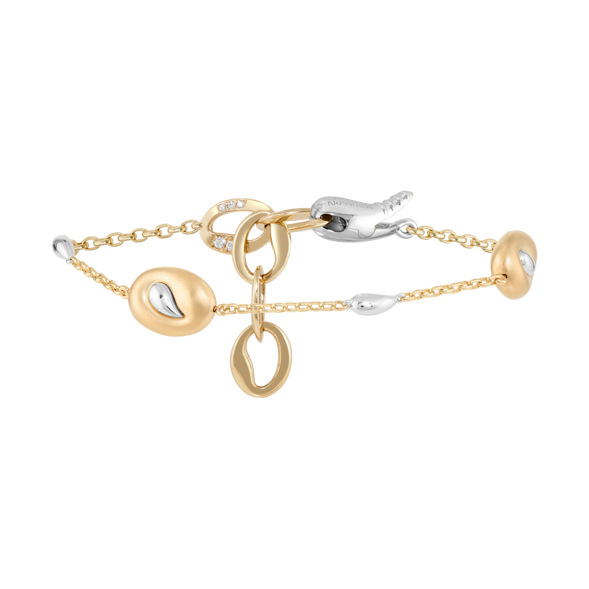 Diamonds, 18K Yellow and White Gold Bracelet, Br 0150-0