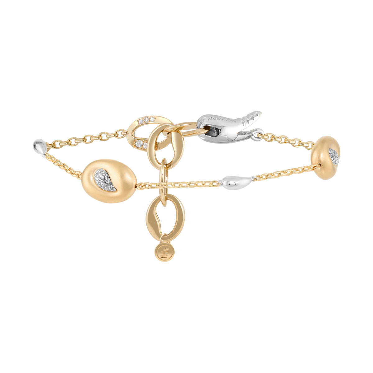 Diamonds, 18K Yellow and White Gold Bracelet, Br 0150-1