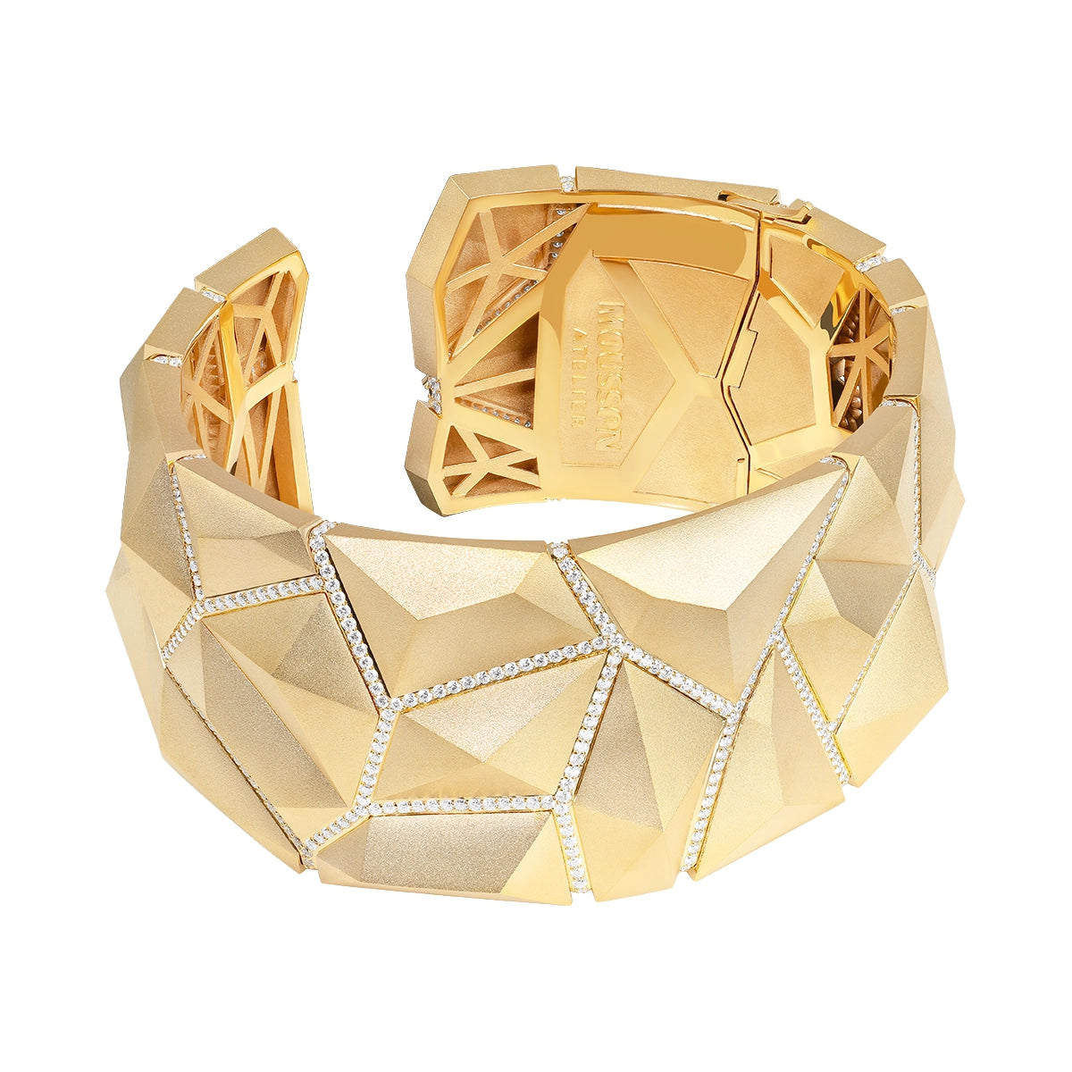 18K Yellow Gold, Diamonds Bracelet, Br 0191-0