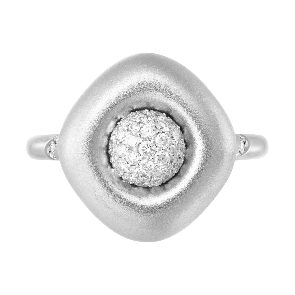 Diamonds, 18K White Gold Ring, R 0151-3