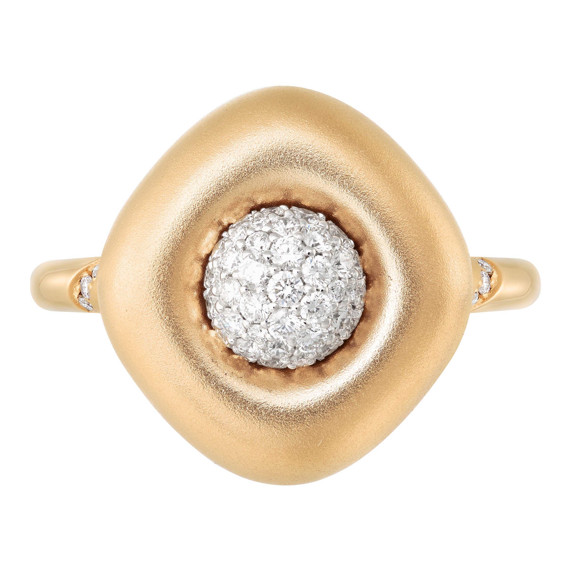 Diamonds, 18K Yellow and White Gold Ring, R 0151-3